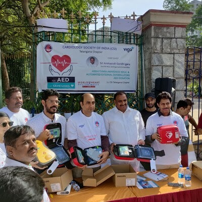 Cardiology Society of India event promoting cardiac health awareness