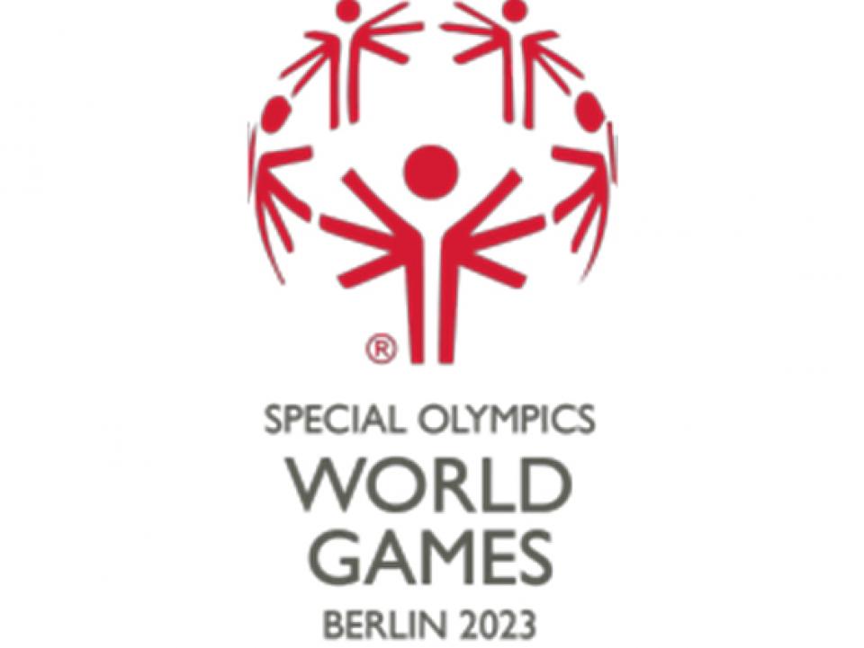 Official logo of the Special Olympics World Summer Games 2023.
