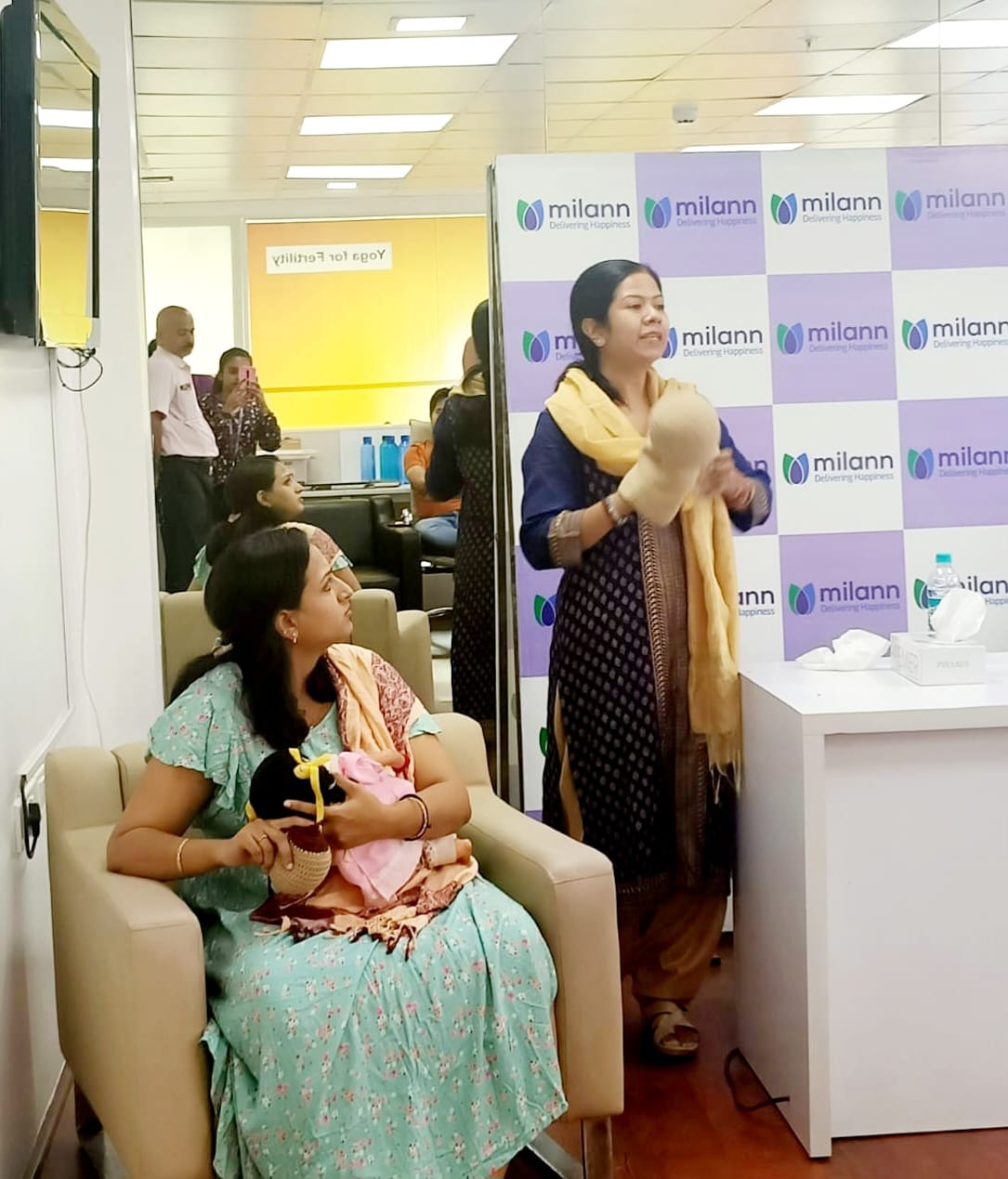 Milann Fertility Center launches 'Milann's Embrace' initiative during World Breastfeeding Week 2024.